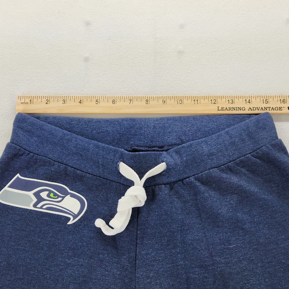Seattle Seahawks NFL Women's G-III 4Her by Carl Banks Scrimmage Fleece Pants SzM - Picture 5 of 11